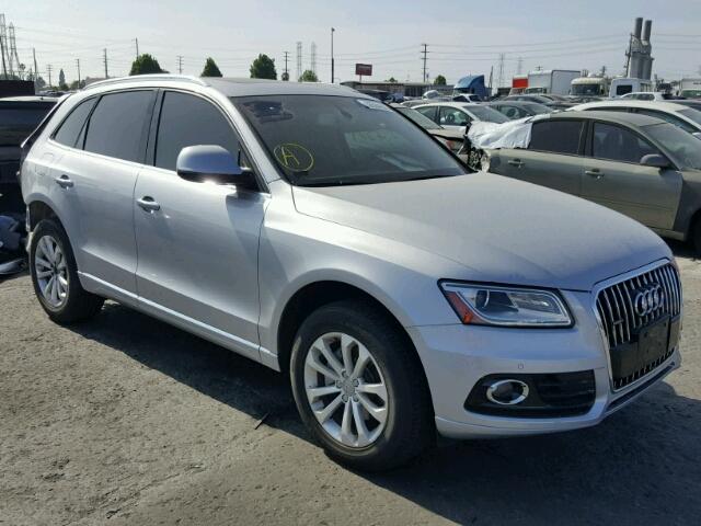 WA1LFAFP3FA140305 - 2015 AUDI Q5 PREMIUM SILVER photo 1