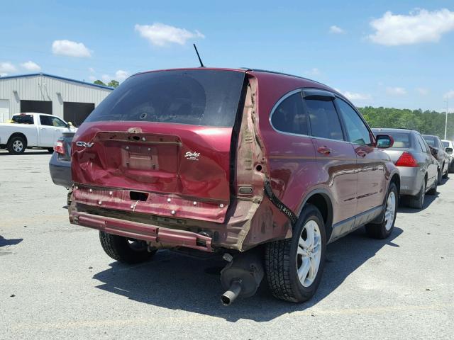 5J6RE3H71BL024850 - 2011 HONDA CR-V EXL RED photo 4