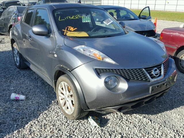 JN8AF5MR9ET455089 - 2014 NISSAN JUKE S GRAY photo 1