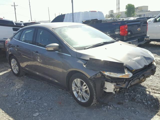 1FAHP3H24CL244829 - 2012 FORD FOCUS SEL GRAY photo 1