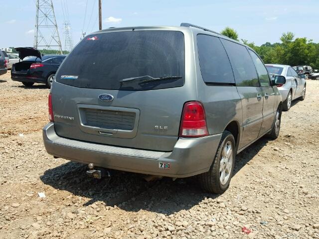 2FMZA52275BA69639 - 2005 FORD FREESTAR GREEN photo 4