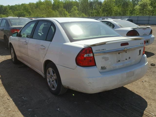 1G1ZT58N07F115760 - 2007 CHEVROLET MALIBU LT WHITE photo 3