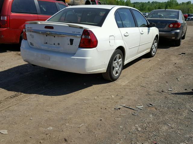 1G1ZT58N07F115760 - 2007 CHEVROLET MALIBU LT WHITE photo 4