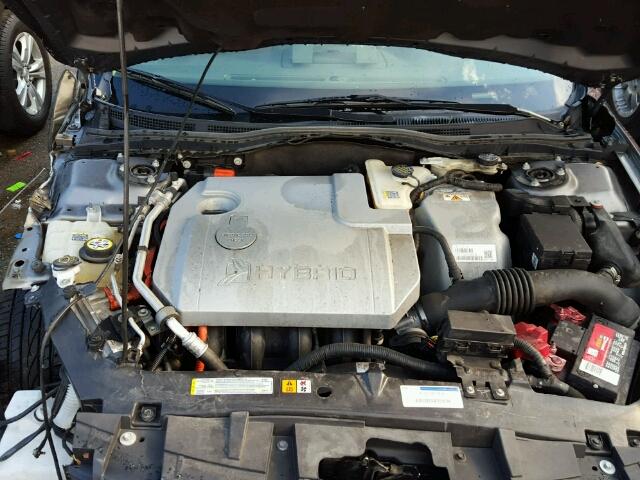 3FADP0L30AR101534 - 2010 FORD FUSION SILVER photo 7