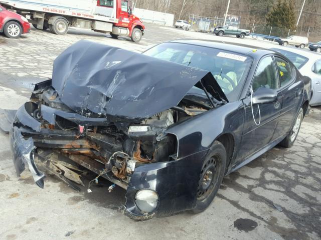 2G2WP522941347584 - 2004 PONTIAC GRAND PRIX Чорний фото 2