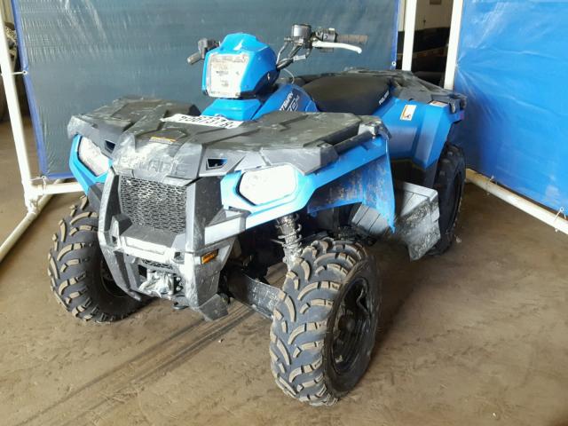 4XASEA504HA081669 - 2017 POLARIS SPORTSMAN BLUE photo 2