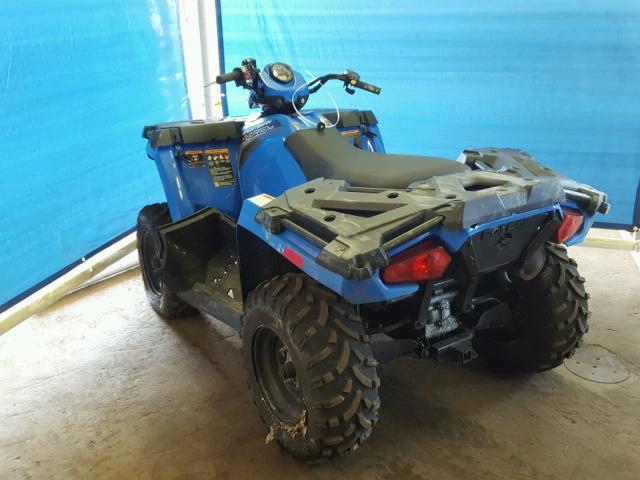 4XASEA504HA081669 - 2017 POLARIS SPORTSMAN BLUE photo 3