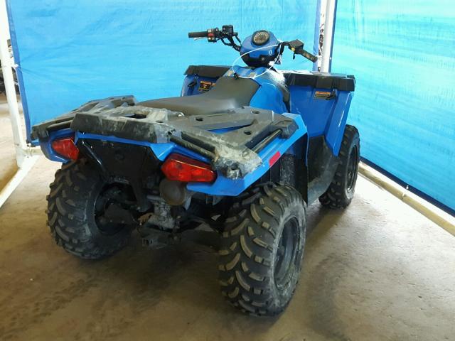 4XASEA504HA081669 - 2017 POLARIS SPORTSMAN BLUE photo 4