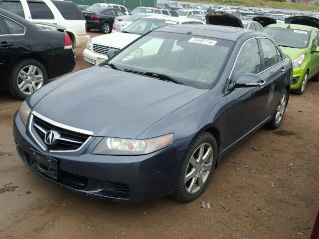 JH4CL96834C025757 - 2004 ACURA TSX GRAY photo 2