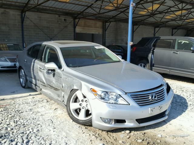 JTHGL5EF0B5043418 - 2011 LEXUS LS 460L SILVER photo 1