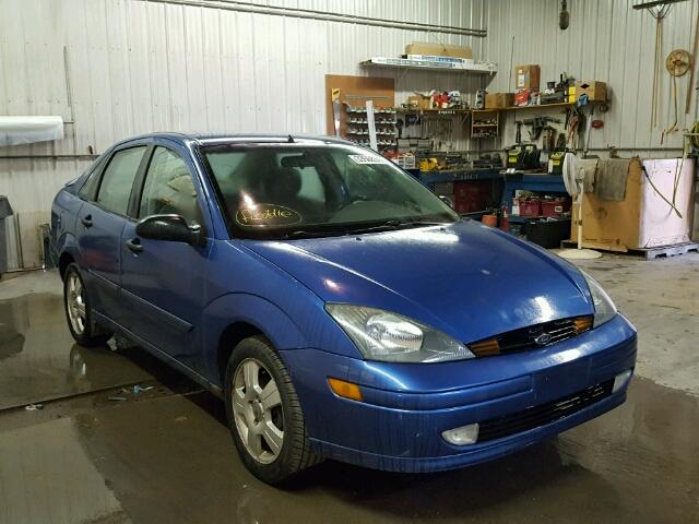 1FAFP38323W311264 - 2003 FORD FOCUS ZTS BLUE photo 1