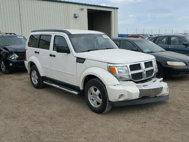 1D8GU28K39W510228 - 2009 DODGE NITRO SE WHITE photo 1