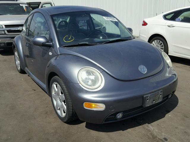 3VWDD21C92M408701 - 2002 VOLKSWAGEN NEW BEETLE 灰色 照片 1