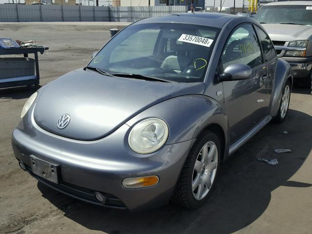 3VWDD21C92M408701 - 2002 VOLKSWAGEN NEW BEETLE 灰色 照片 2