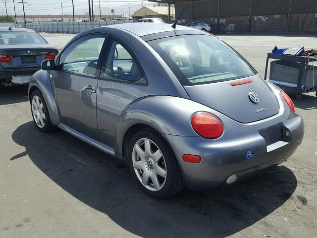 3VWDD21C92M408701 - 2002 VOLKSWAGEN NEW BEETLE 灰色 照片 3