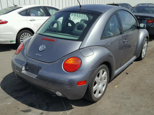 3VWDD21C92M408701 - 2002 VOLKSWAGEN NEW BEETLE 灰色 照片 4