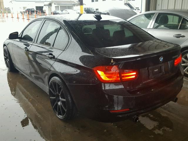 WBA3A9C58DF475420 - 2013 BMW 335 I BLACK photo 3