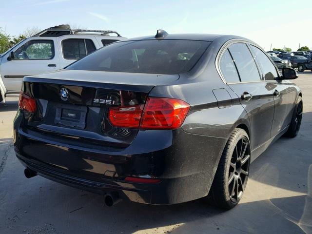WBA3A9C58DF475420 - 2013 BMW 335 I BLACK photo 4