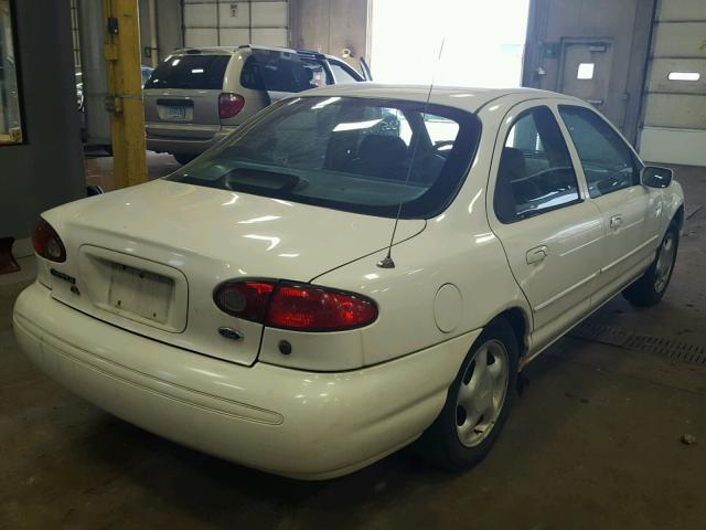 1FALP6538TK222685 - 1996 FORD CONTOUR GL WHITE photo 4