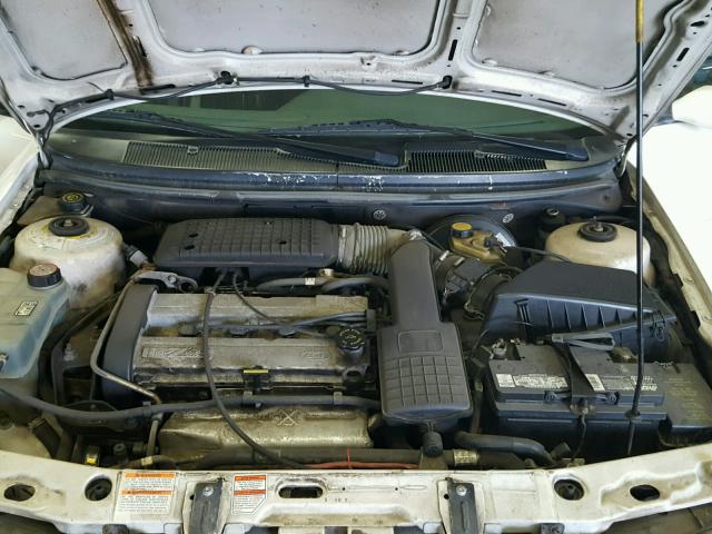 1FALP6538TK222685 - 1996 FORD CONTOUR GL WHITE photo 7