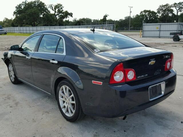 1G1ZE5E10BF383941 - 2011 CHEVROLET MALIBU LTZ 黑色 照片 3