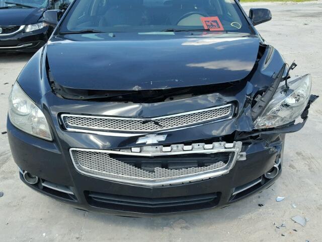 1G1ZE5E10BF383941 - 2011 CHEVROLET MALIBU LTZ 黑色 照片 9
