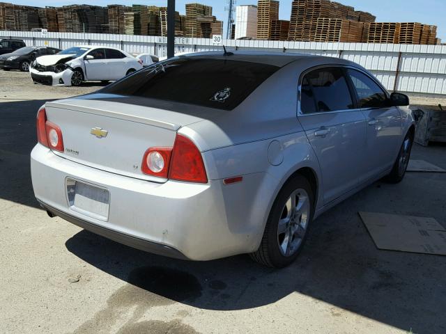 1G1ZH57B79F224339 - 2009 CHEVROLET MALIBU 1LT ვერცხლისფერი ფოტო 4