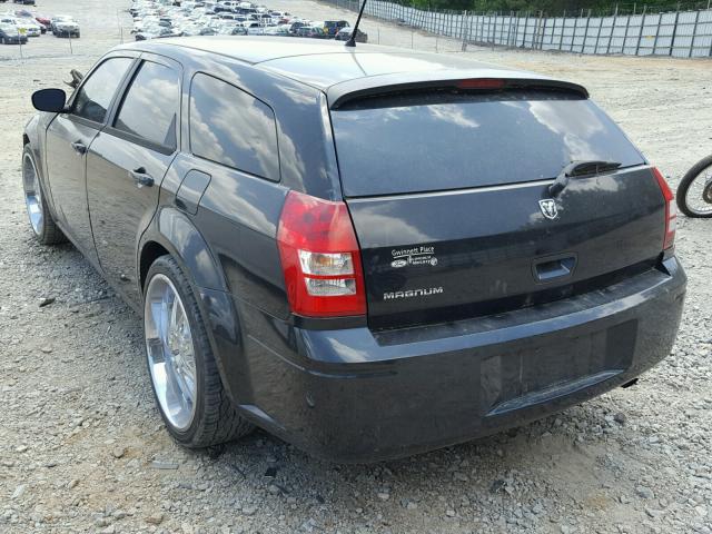 2D4FV47TX8H111717 - 2008 DODGE MAGNUM BLACK photo 3