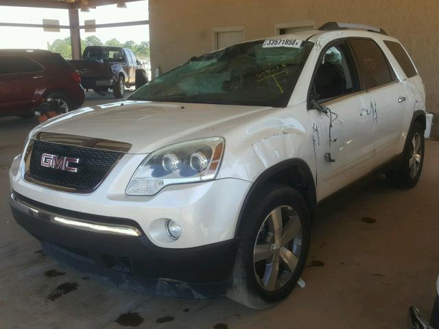 1GKKRRED9BJ182698 - 2011 GMC ACADIA SLT თეთრი ფოტო 2