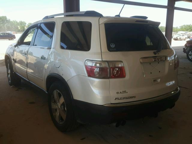 1GKKRRED9BJ182698 - 2011 GMC ACADIA SLT თეთრი ფოტო 3