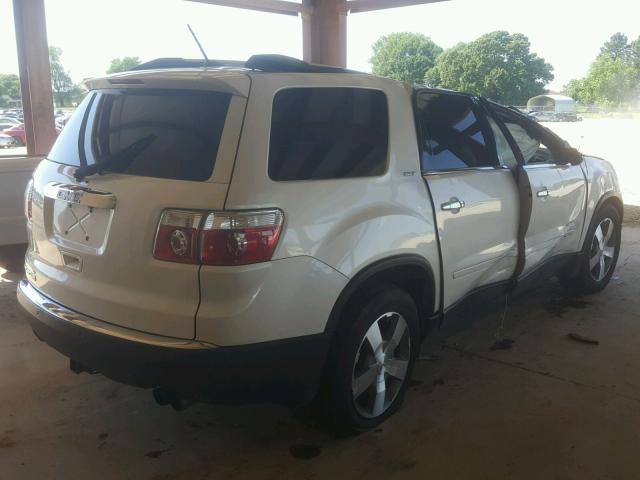 1GKKRRED9BJ182698 - 2011 GMC ACADIA SLT თეთრი ფოტო 4