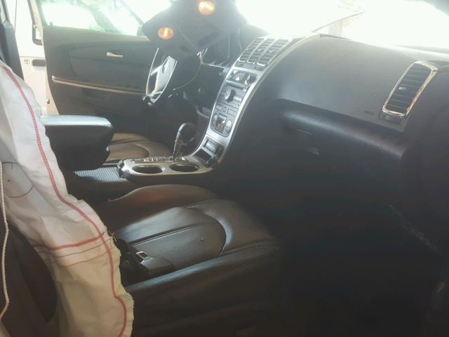 1GKKRRED9BJ182698 - 2011 GMC ACADIA SLT თეთრი ფოტო 5