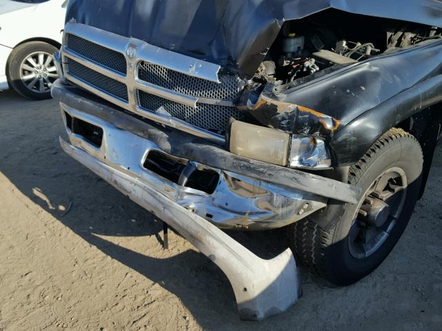 1B7KC23W0YJ162471 - 2000 DODGE RAM 2500 BLACK photo 9