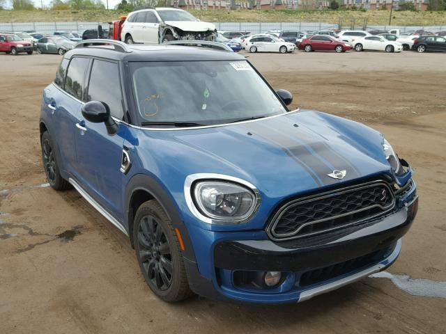 WMZYT3C38H3D98010 - 2017 MINI COOPER S C BLUE photo 1