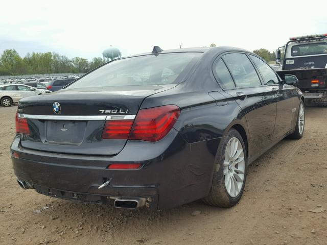 WBAYF8C55DD141312 - 2013 BMW 750LI XDRI BLACK photo 4