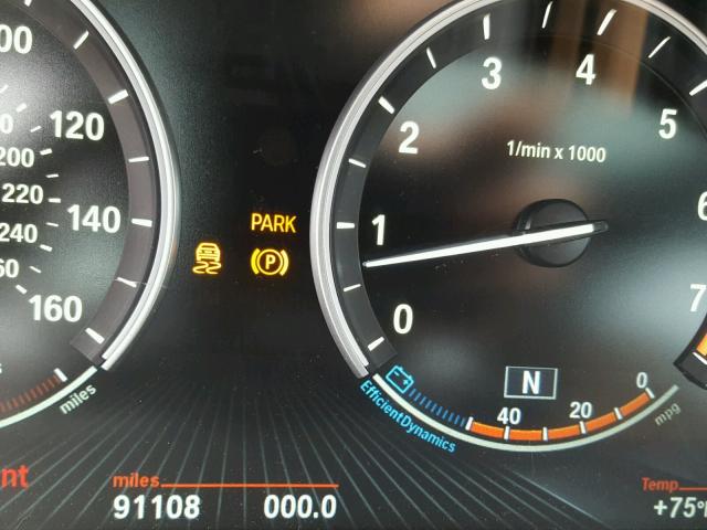 WBAYF8C55DD141312 - 2013 BMW 750LI XDRI BLACK photo 8