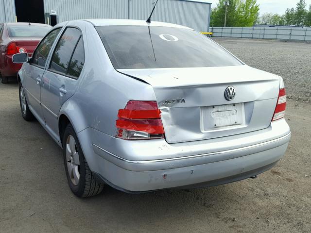 3VWSK69MX4M089930 - 2004 VOLKSWAGEN JETTA GLS SILVER photo 3