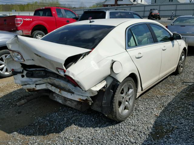 1G1ZH57B584265353 - 2008 CHEVROLET MALIBU 1LT 白色 照片 4