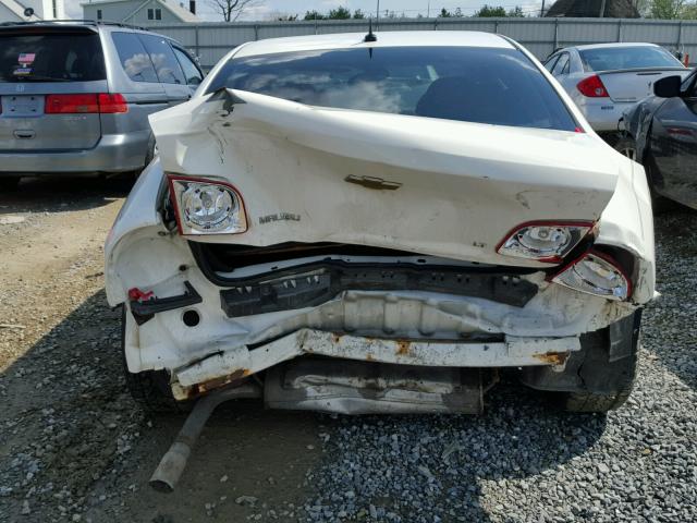 1G1ZH57B584265353 - 2008 CHEVROLET MALIBU 1LT 白色 照片 9