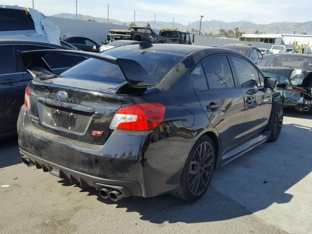 JF1VA2M61J9806574 - 2018 SUBARU WRX STI BLACK photo 4