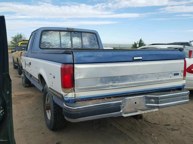 1FTHX25G5LKA45556 - 1990 FORD F250 TWO TONE photo 3