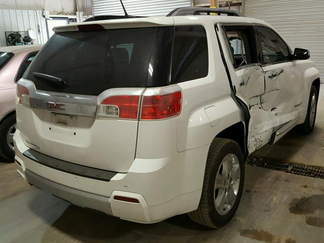 2GKALYEK9D6212546 - 2013 GMC TERRAIN DE WHITE photo 4