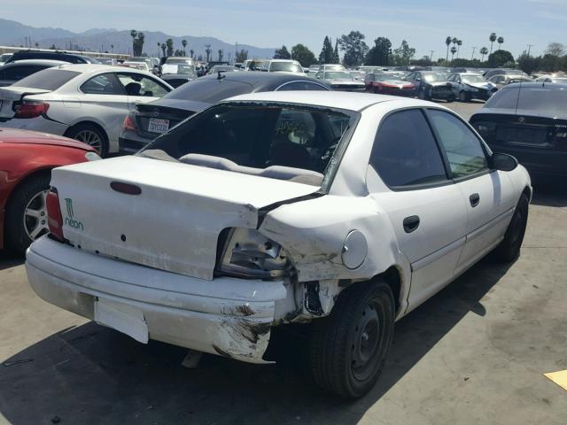 1B3ES47C1SD299342 - 1995 DODGE NEON HIGHL WHITE photo 4