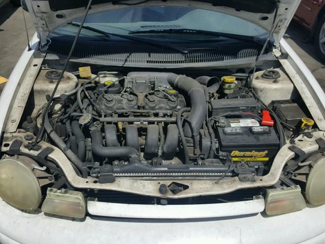 1B3ES47C1SD299342 - 1995 DODGE NEON HIGHL WHITE photo 7