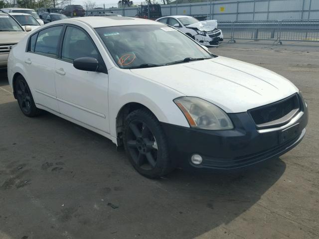 1N4BA41E44C802715 - 2004 NISSAN MAXIMA SE WHITE photo 1