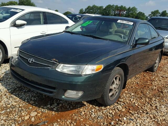 2T1CG28P9YC375103 - 2000 TOYOTA CAMRY SOLA GREEN photo 2