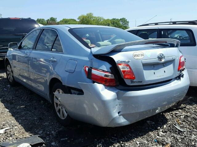 4T1BE46KX9U918902 - 2009 TOYOTA CAMRY BASE BLUE photo 3