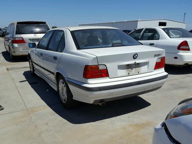 WBACC0325VEK20520 - 1997 BMW 318 I AUTO WHITE photo 3