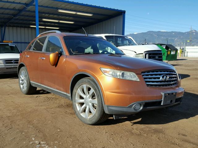 JNRBS08W24X400442 - 2004 INFINITI FX45 BROWN photo 1