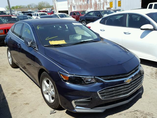 1G1ZB5ST3JF108478 - 2018 CHEVROLET MALIBU LS BLUE photo 1